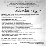 eine Anzeige